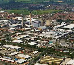 Image 3Slough Trading Estate plays a major part in making Slough an important business centre in South East England (from Portal:Berkshire/Selected pictures)