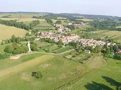 Aerial photo of Porva