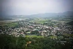 Aerial view of Bambang