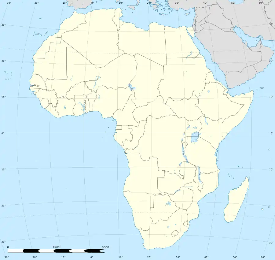 2017 CAF Champions League is located in Africa