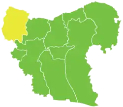 Afrin District in Syria