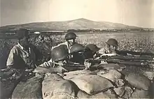 Haganah soldiers near Afula during the 1948 Arab–Israeli War