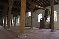 Afyon Grand Mosque Interior with mihrab and minber