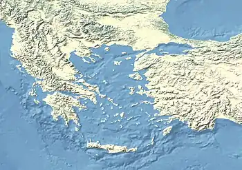 Perinthus is located in The Aegean Sea area