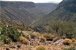 Agua Fria Canyon, near Richinbar Mine, Agua Fria National Monument