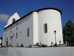 The apse