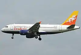 Druk Air, the national airline.