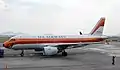 Airbus A319 in Pacific Southwest Airlines Heritage Livery