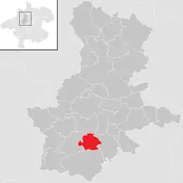 Location in the district