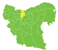 Akhtarin Subdistrict in Syria