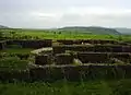 Dungur, with the Gudit stelae field immediately beyond it