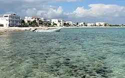 Half-moon Bay in Akumal