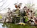 A water folly/tea-pavilion in Mannheim's Chinese garden Duojingyuan