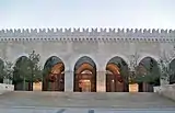 King Hussein Mosque, entrance