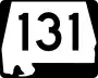 State Route 131 marker