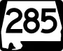 State Route 285 marker