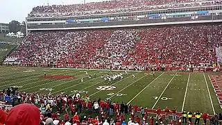 Arkansas v Alabama game in 2014