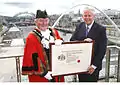 Alan J Smith Freedom of Gateshead July 2012