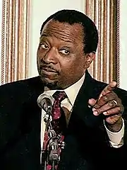 Former U.S. ECOSOC AmbassadorAlan Keyes, from Maryland