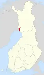 Location of Alatornio in Finland