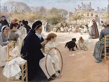 The Luxembourg Gardens, Paris (1887)