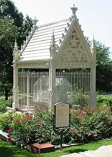 Tomb of Albert Sidney Johnston in the Texas State Cemetery