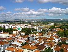 West side view of Serra de Candeeiros from Alcobaça