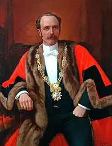 Alderman David Simpson by H. Lewis, 1900