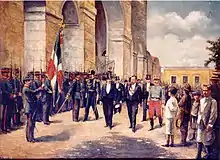 Image 23President Alejandro Woss y Gil taking office in 1903. (from History of the Dominican Republic)