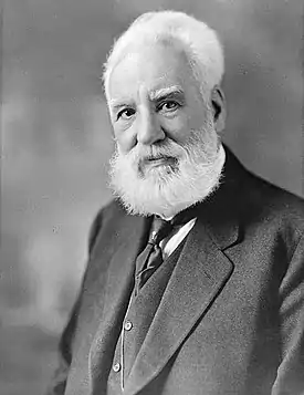 Image 25Alexander Graham Bell was awarded the first U.S. patent for the invention of the telephone in 1876. (from History of the telephone)