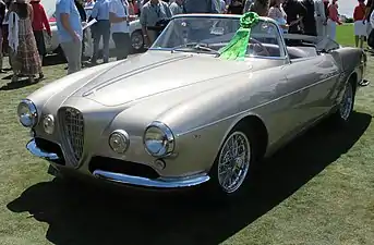 1955 Alfa Romeo 1900C SS Ghia-Aigle Cabriolet