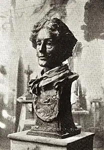 Gilbert, bust of Paulus, 1906.