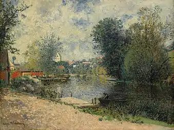 Summer landscape - motif from Ronneby