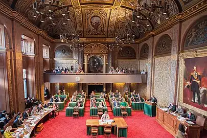 The Senate (Netherlands) Plenary Hall of the Senate