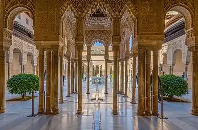 Court of the Lions (Alhambra, Granada, Spain), 1362-1391