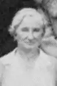 Alice Hall Farnsworth, an older white woman with short, grey hair.