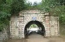 Moat at the Aligarh Fort, Aligarh.