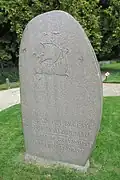 Axel Haig's headstone