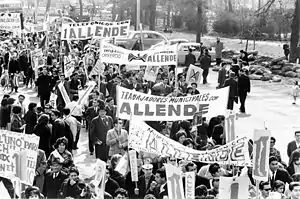 Image 4Marchers for Salvador Allende (from History of Chile)