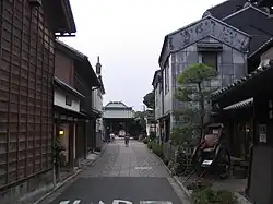 Traditional alley in Kawagoe