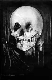 All is Vanity (1892) by C. Allan Gilbert (the table is a vanity)