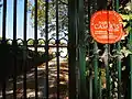 Gate of the Logis de la Vergne