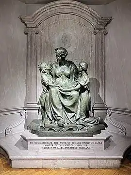 Alma Mater by Cyrus Dallin at Mary Institute and St. Louis Country Day School