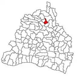 Location in Dolj County