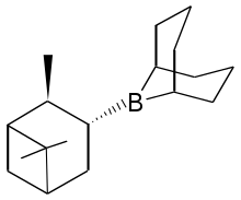 Skeletal formula of alpine borane