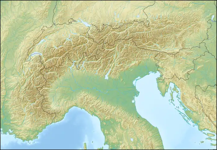 Sighignola is located in Alps