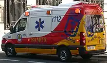 Madrid, city council EMS - SAMUR. BLS Ambulance