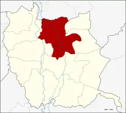 District location in Phichit province