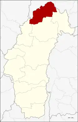 District location in Phetchabun province