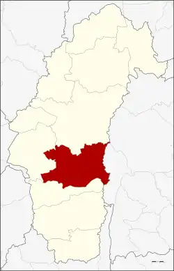 District location in Phetchabun province